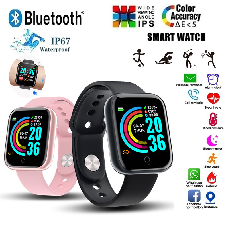 D20 Smart Watch Waterproof Fit - Smartwatch Face recension och pris
