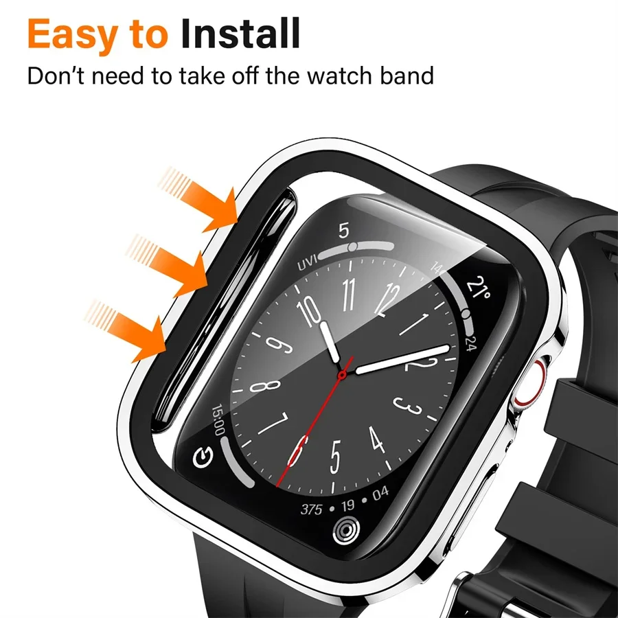 Glass+cover For Apple Watch ca - Smartwatch Icon recension och pris
