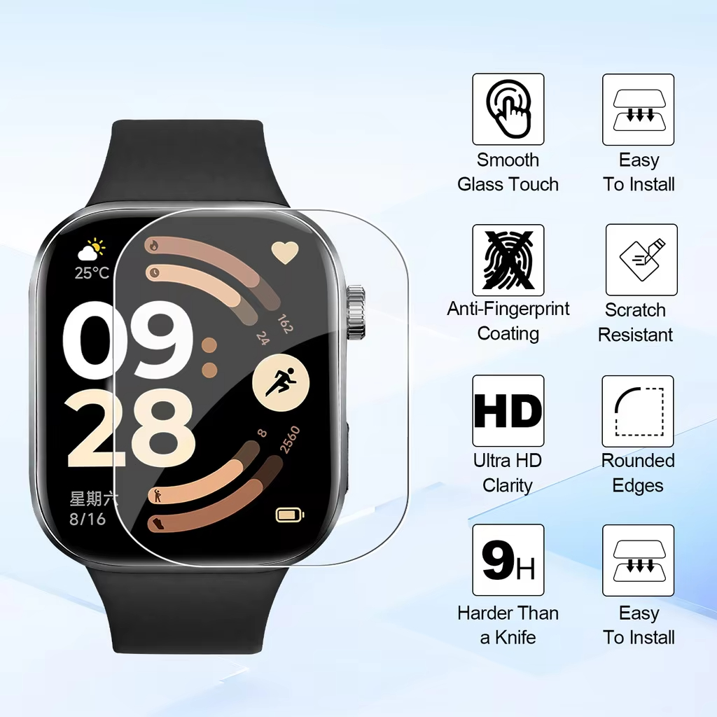 1-5Pcs Soft Film for Xiaomi Re - Watch Case Bumper recension och pris