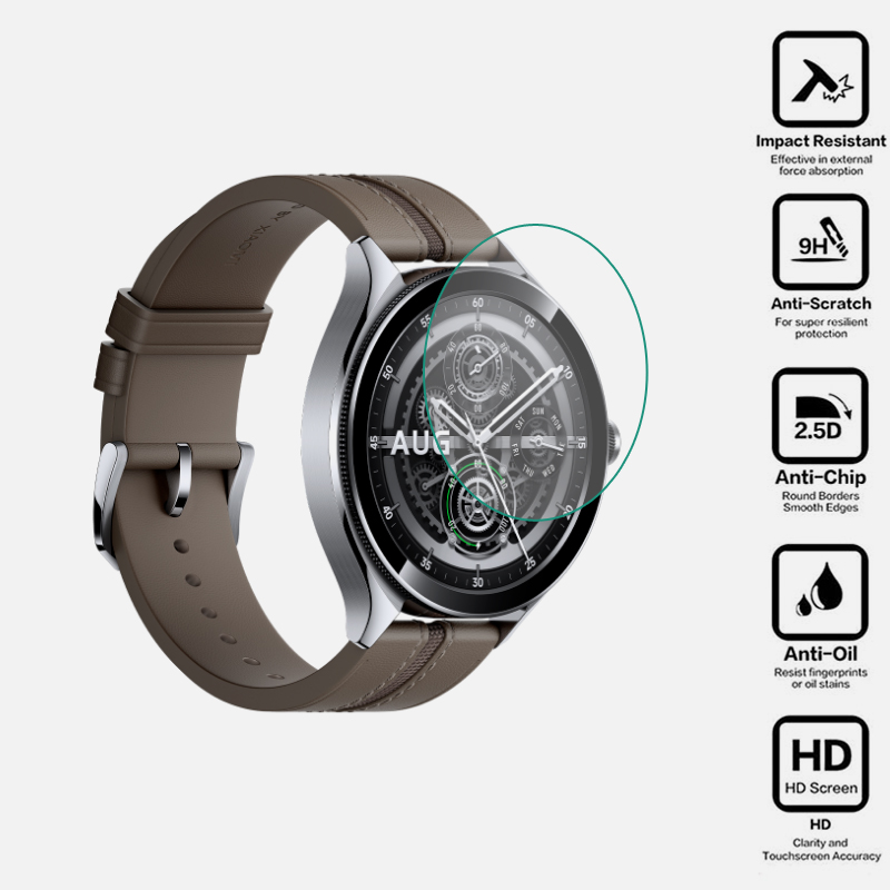 Smartwatch Hard Tempered Glass - Xiaomi Smartwatch Accessories recension och pris