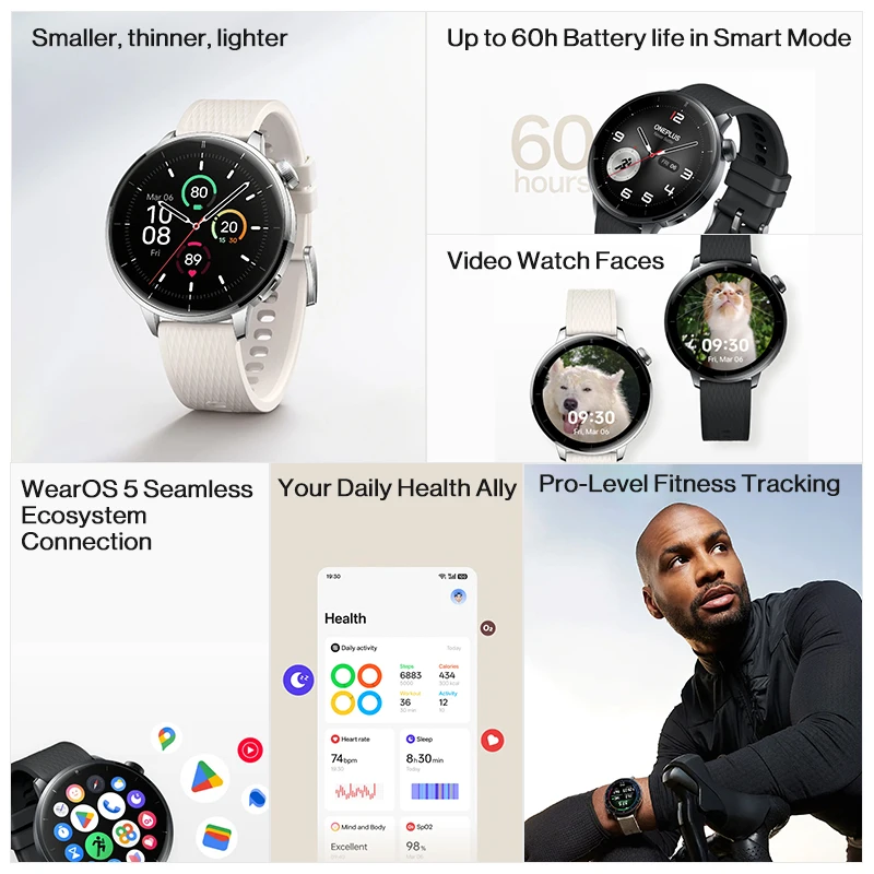 Global Version OnePlus Watch 3 - Smartwatch Nexus recension och pris