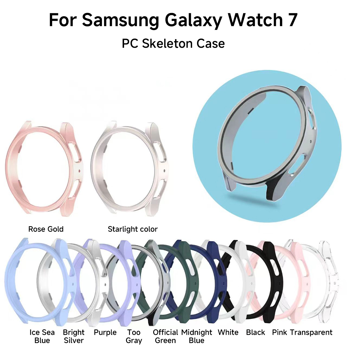 PC Case for Samsung Galaxy Wat - Samsung Smartwatch Accessories recension och pris