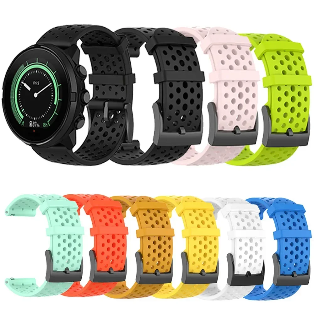 24mm Silicone Band For SUUNTO  - Fossil Smartwatch Accessories recension och pris
