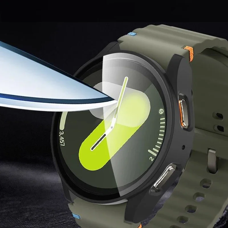 Tempered Glass+Case for Samsun - Samsung Smartwatch Accessories recension och pris