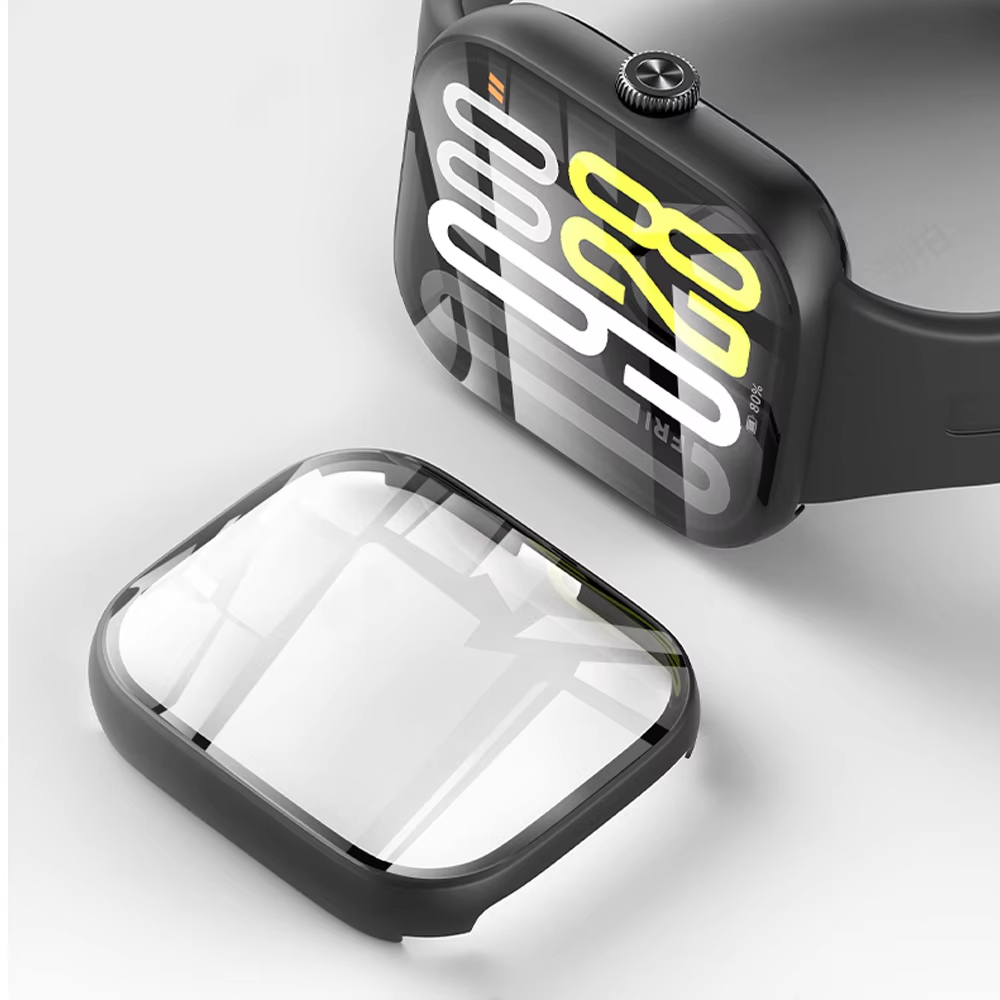Tempered Glass+Case For Xiaomi - Xiaomi Smartwatch Accessories recension och pris