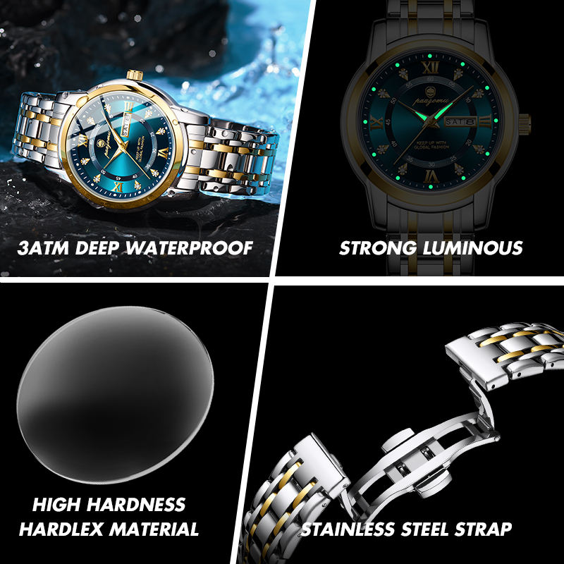 PAAZOMU Watch Men Women Diamon - Smartwatch Nexus recension och pris