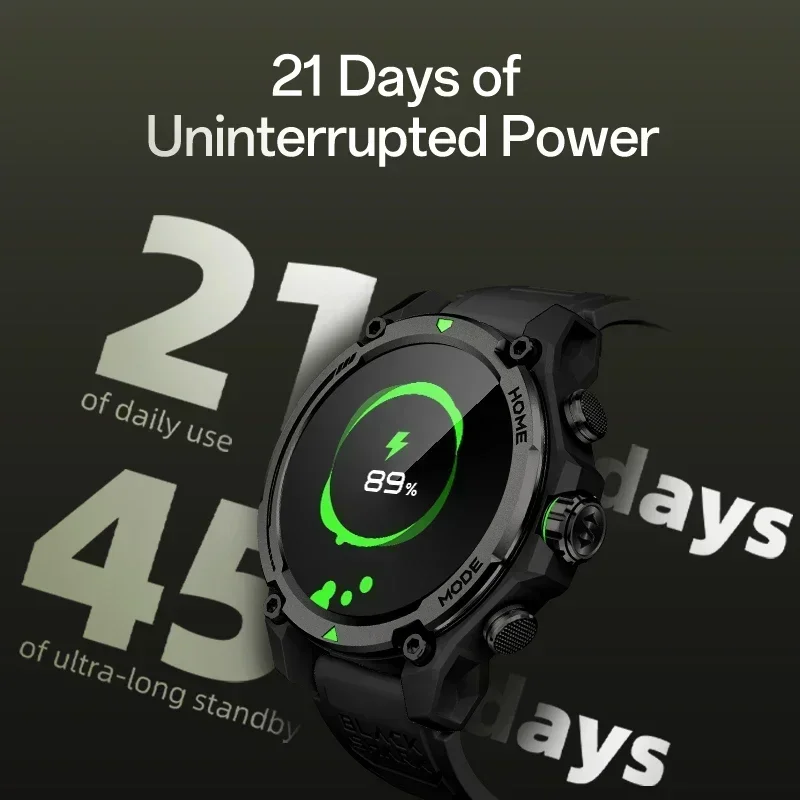 [World Premiere]Blackshark GS3 - Smartwatch Face recension och pris