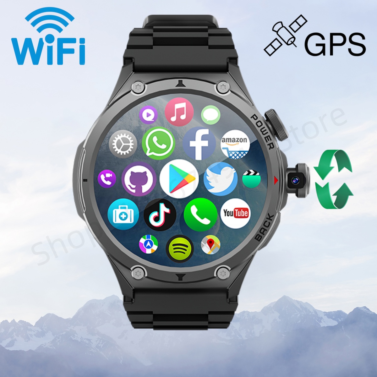 H12 Smartwatch 4G LTE Smart Wa - Smartwatch Store recension och pris