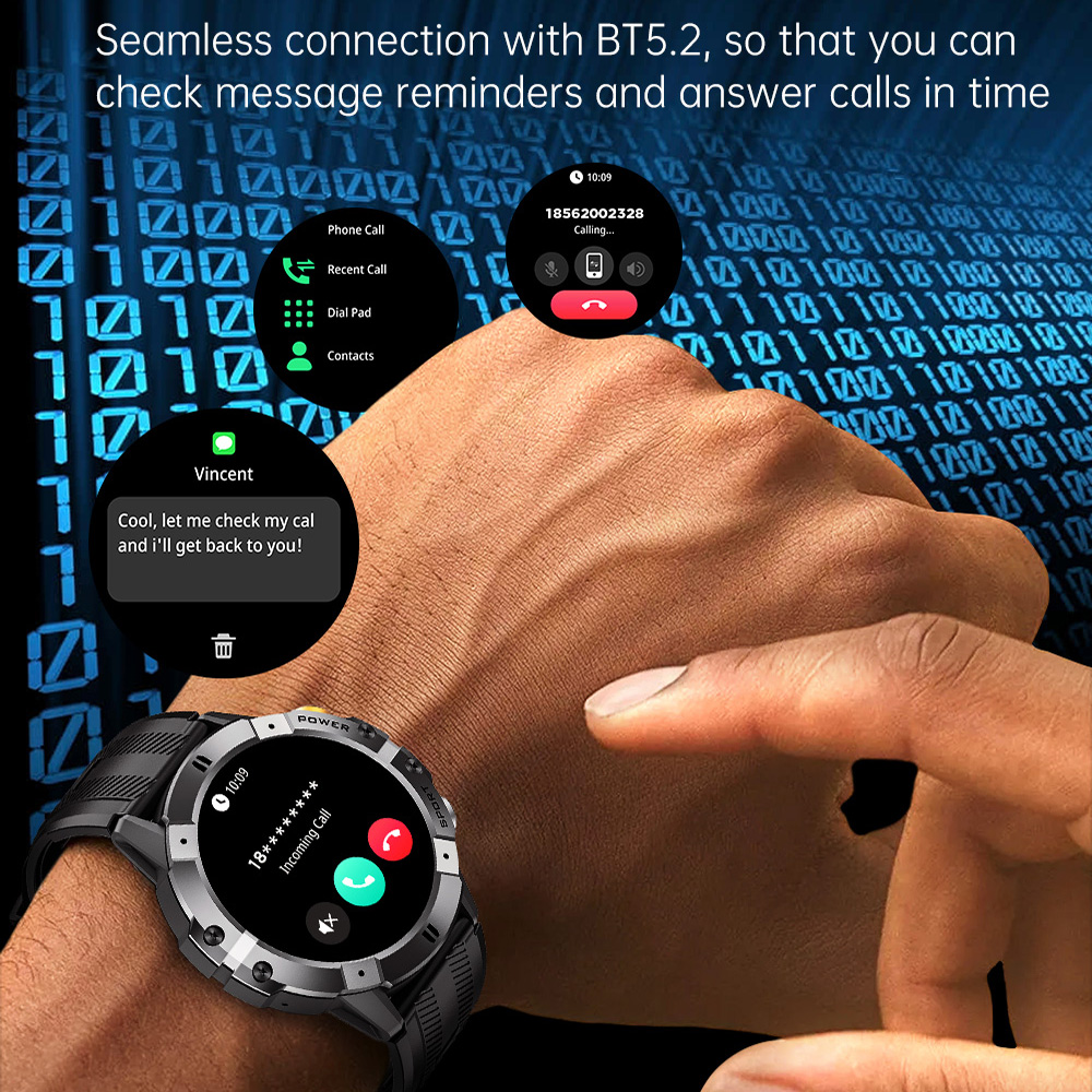 Outdoor Military Smart Watch B - Smartwatch Face recension och pris