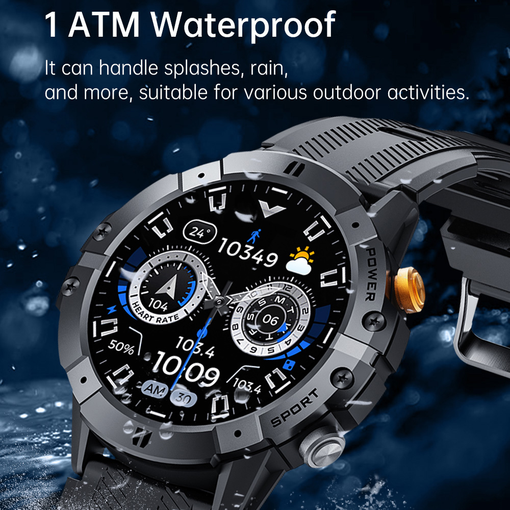 Outdoor Military Smart Watch B - Smartwatch Face recension och pris