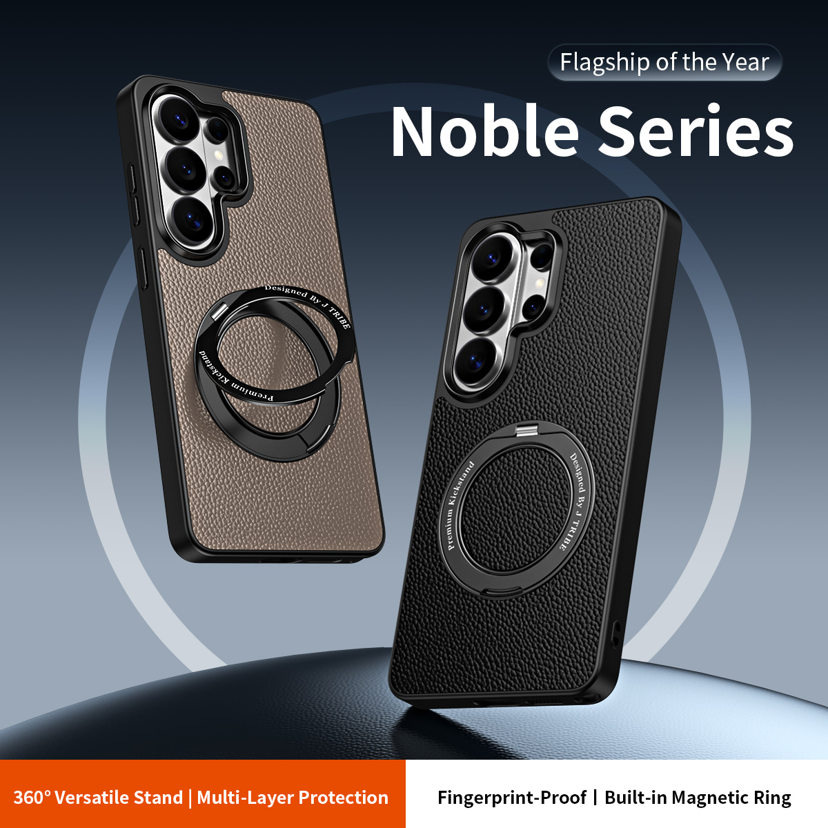 Luxury 360° Rotating Stand Pho - Magnetic Charging Stand recension och pris