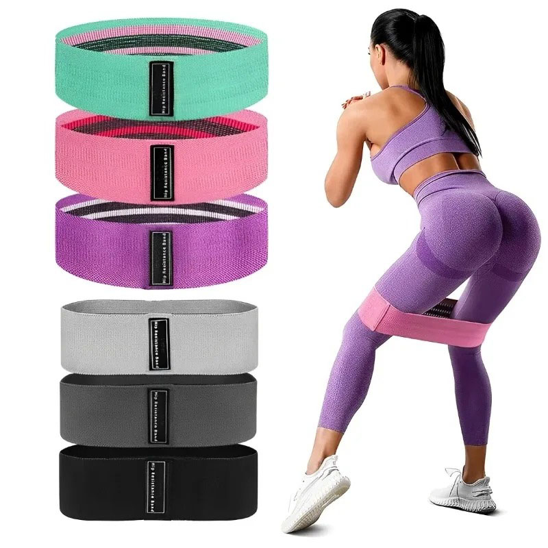 3Pcs Fabric Resistance Hip Boo - Milanaise Mesh Band recension och pris