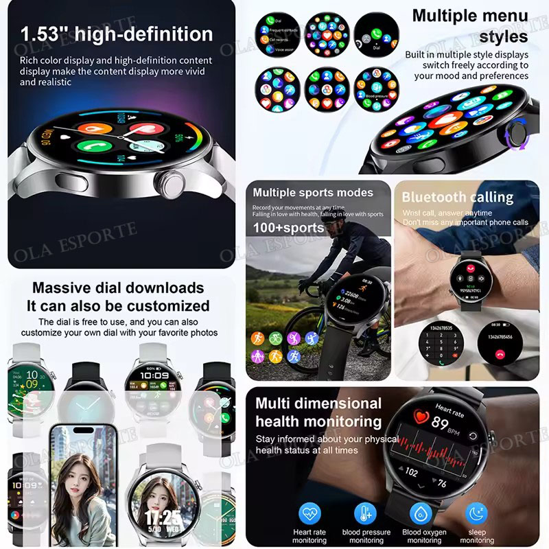 New SmartWatch for Men Women B - Smartwatch Face recension och pris