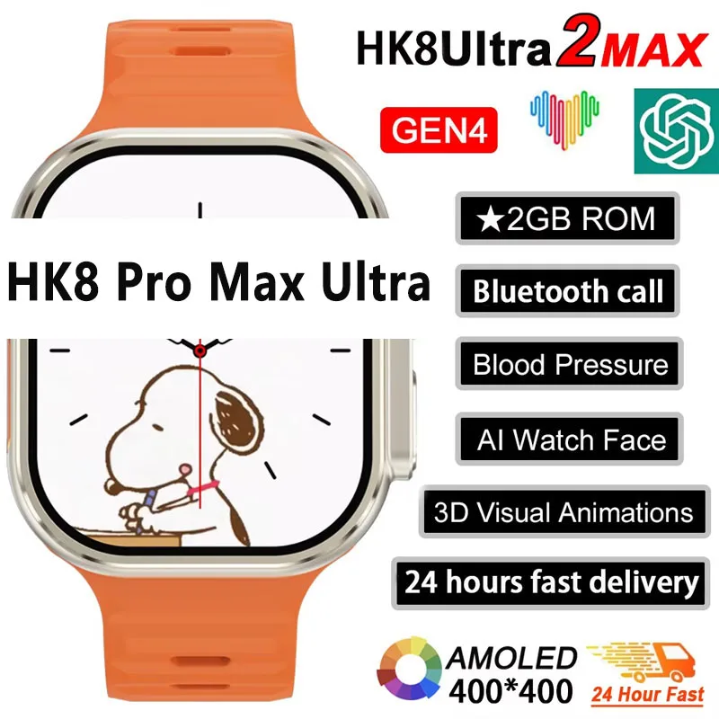 New Series 9 Watch PK HK8 PRO  - Smartwatch Nexus recension och pris