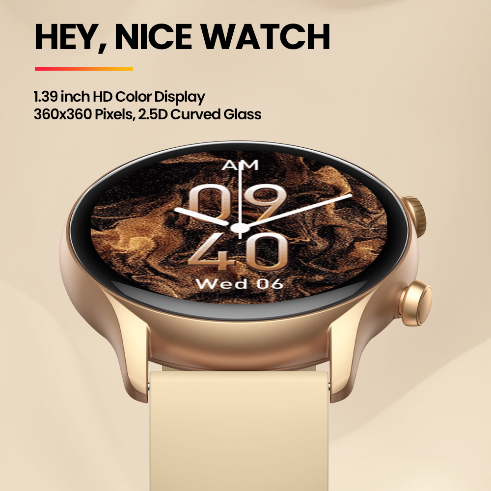 New Zeblaze Btalk 3 Plus Voice - Smartwatch Face recension och pris