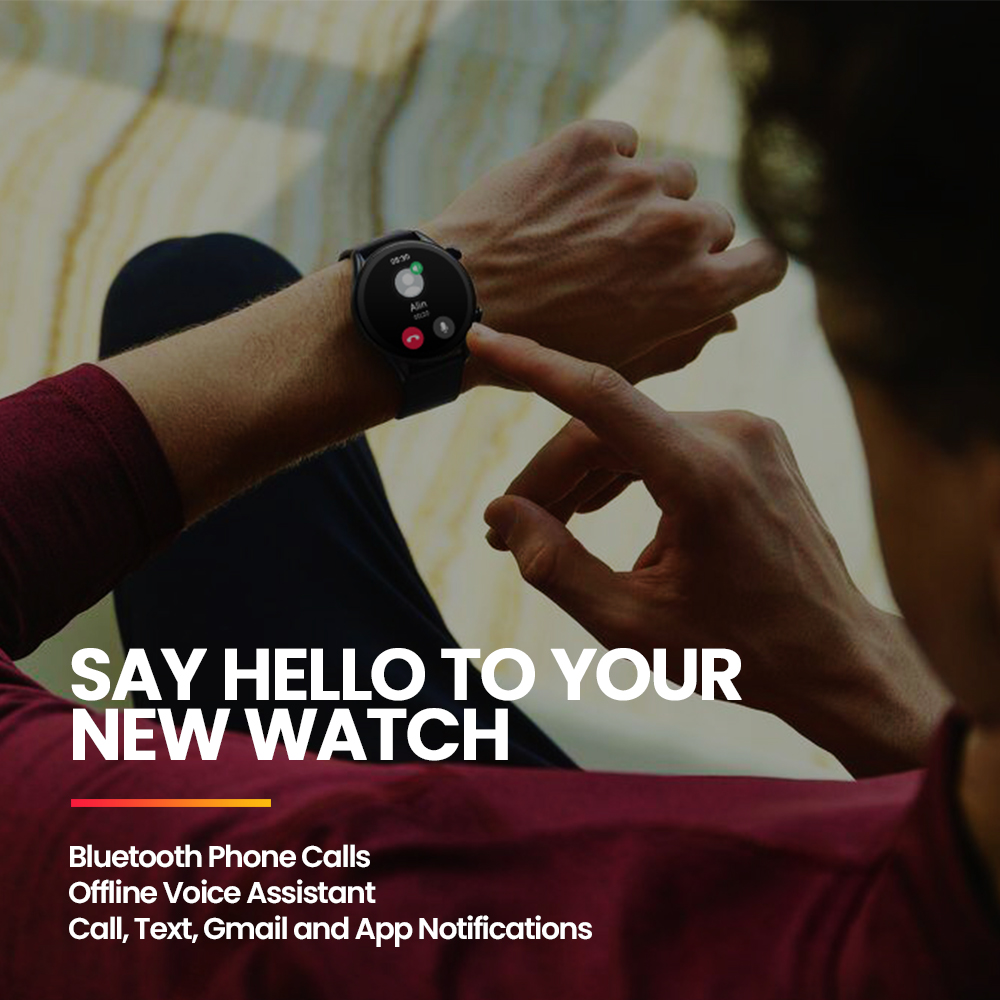 New Zeblaze Btalk 3 Plus Voice - Smartwatch Face recension och pris