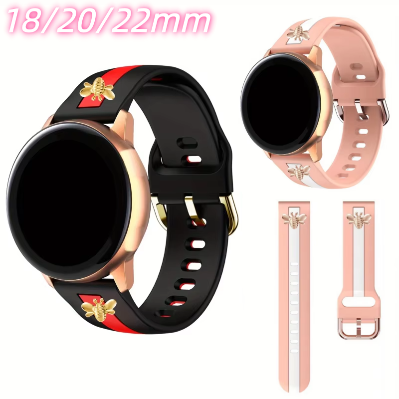 BUSKOZ Silicone Band for Samsu - Fossil Smartwatch Accessories recension och pris