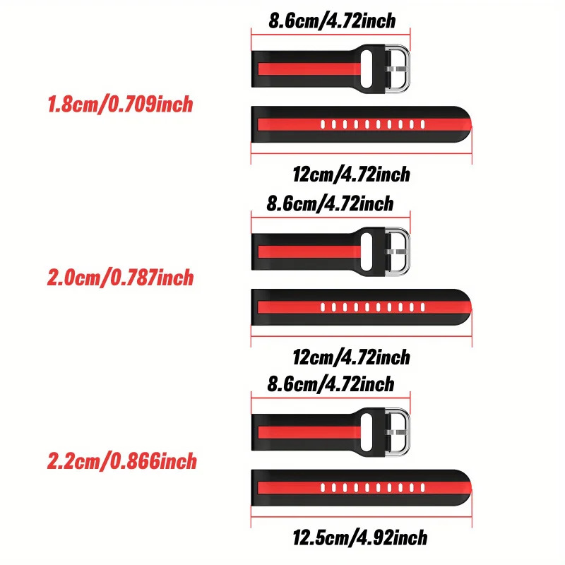 BUSKOZ Silicone Band for Samsu - Fossil Smartwatch Accessories recension och pris