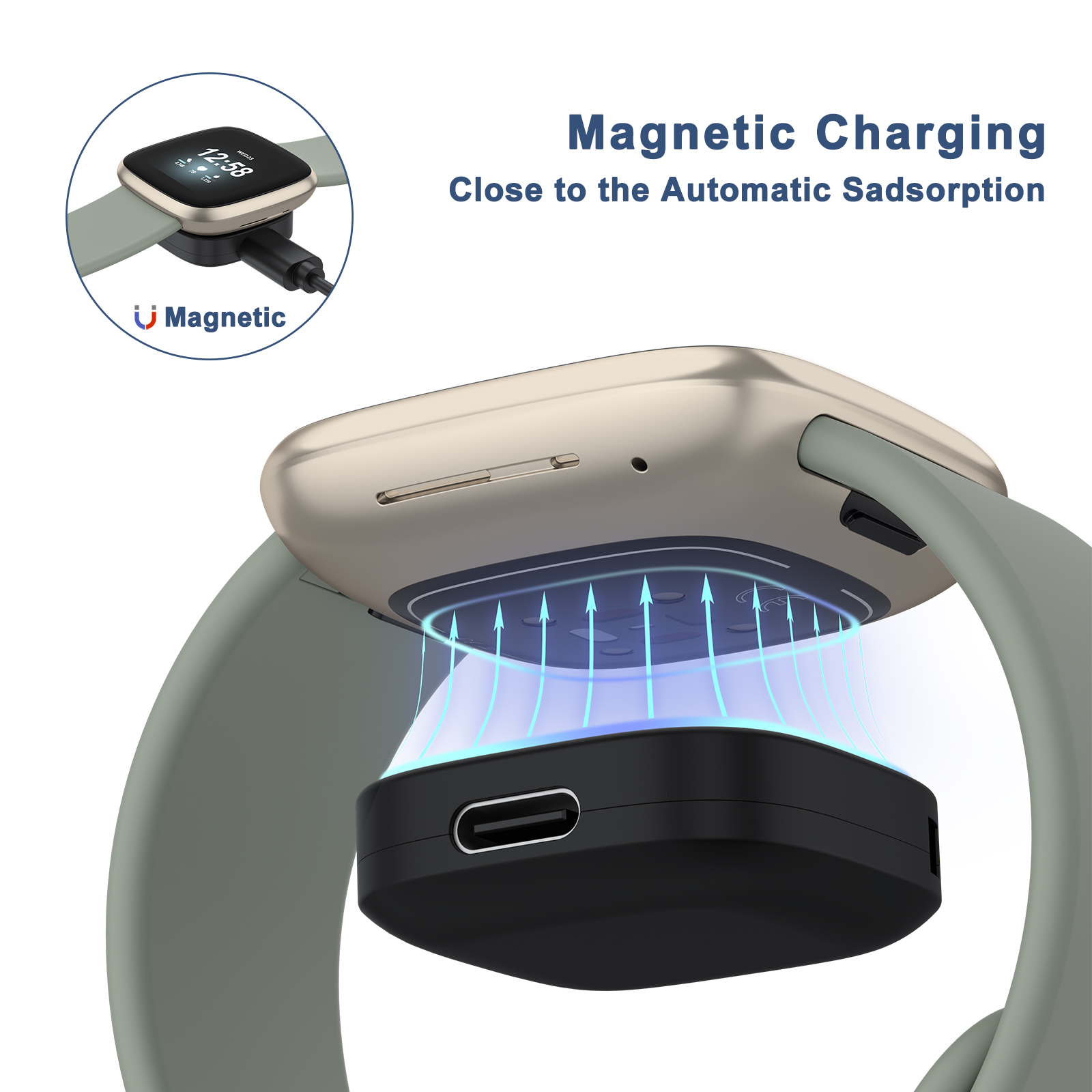 Watch Charger Head for Fitbit  - Smartwatch Nexus recension och pris