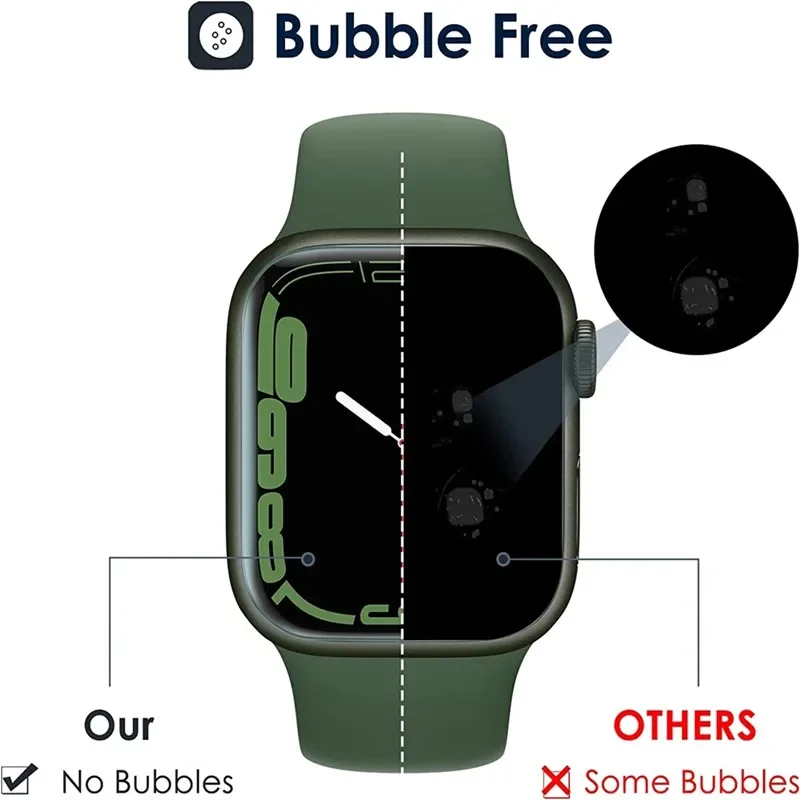 3PCS Hydrogel Film for Apple W - Watch Case Bumper recension och pris