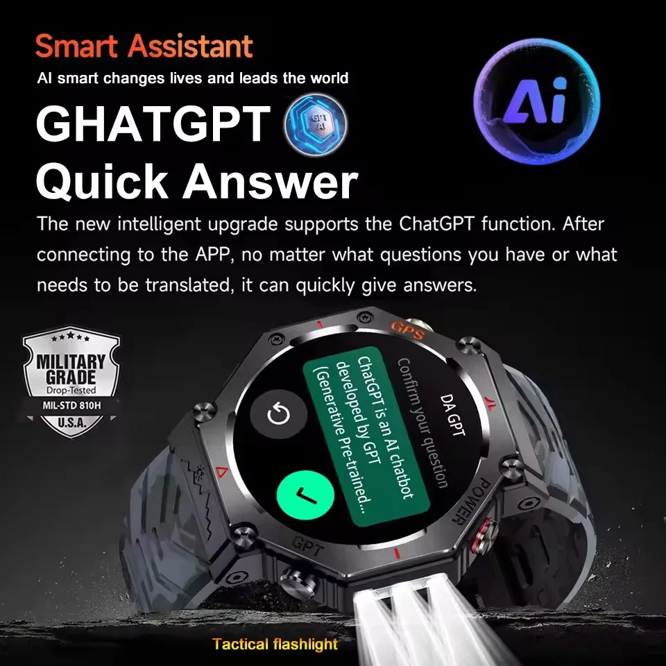 2026 New GPS Smart Watch Built - Smartwatch Store recension och pris