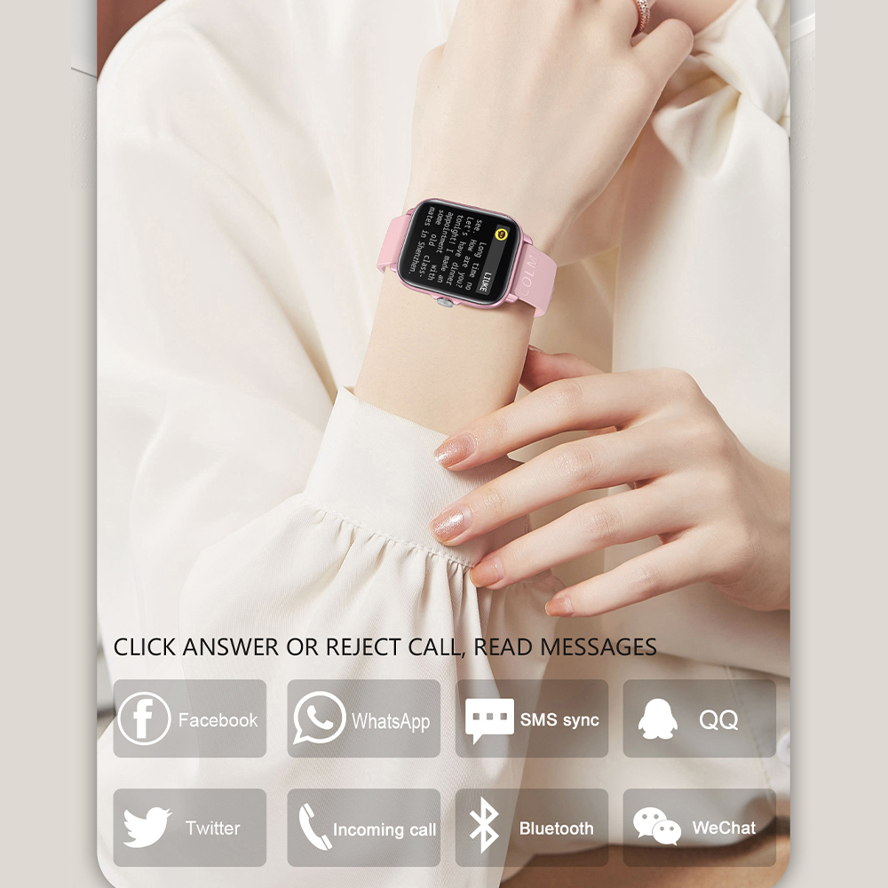COLMI P28 Plus Bluetooth Answe - Smartwatch Face recension och pris