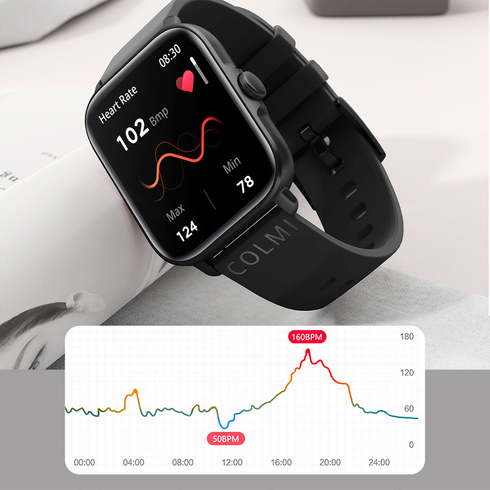 COLMI P28 Plus Bluetooth Answe - Smartwatch Face recension och pris