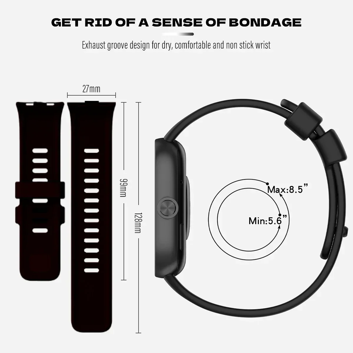 Watchband + Case For Xiaomi Re - Xiaomi Smartwatch Accessories recension och pris